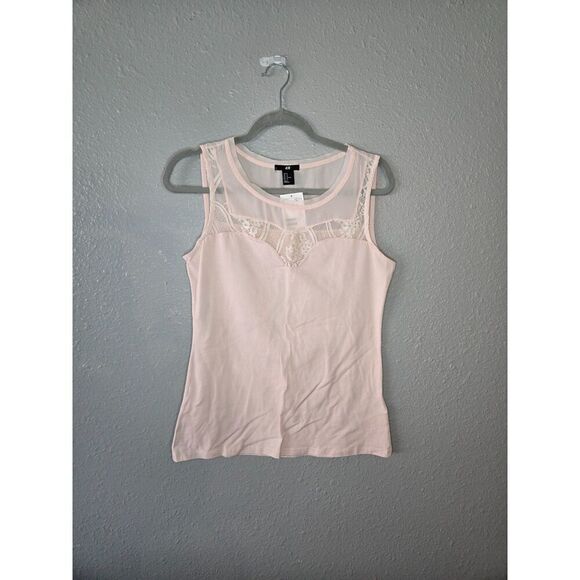 H&M Tops - H&M Women's NWT Pink Sleeveless Top Size Medium